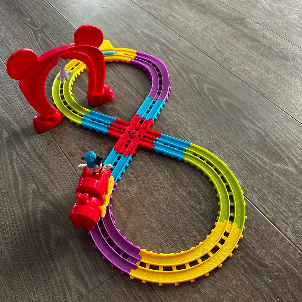 Mickey Mouse train set